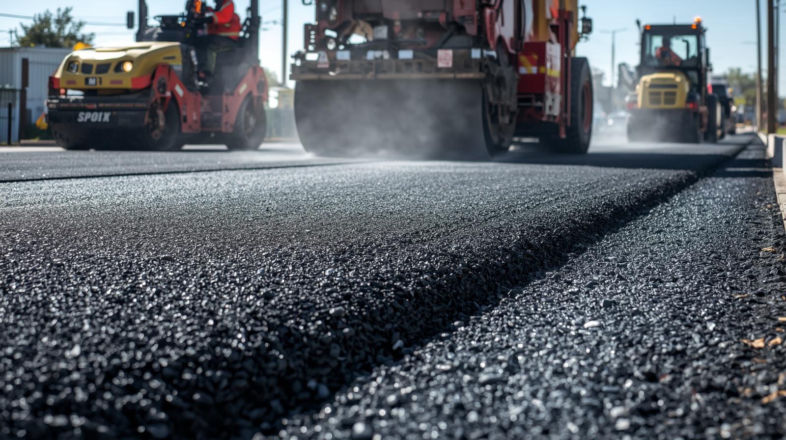 Asphalt paving surface by PFS Concrete & Asphalt